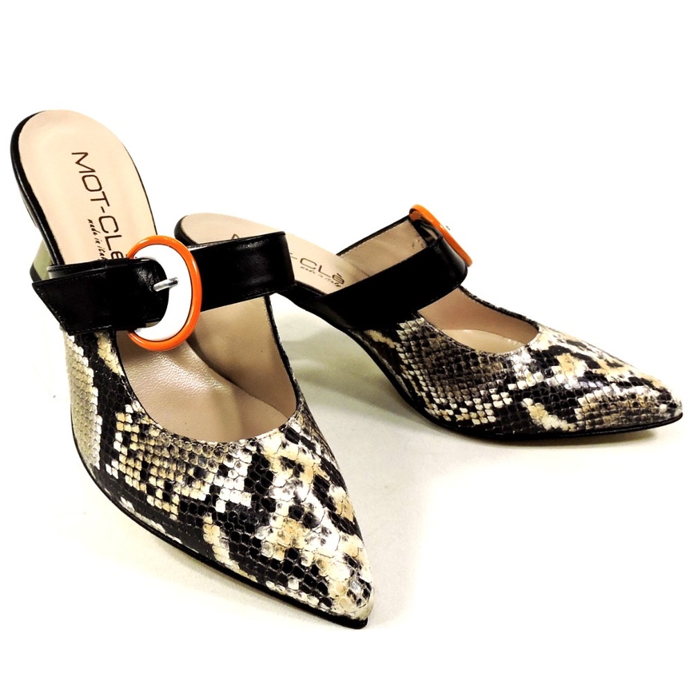 MOT-CLe 🇮🇹 WOMEN'S SOFT LEATHER COMFORT SUMMER MULES
